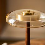 Mid-Century Mushroom Bordlampe - Dæmpbar