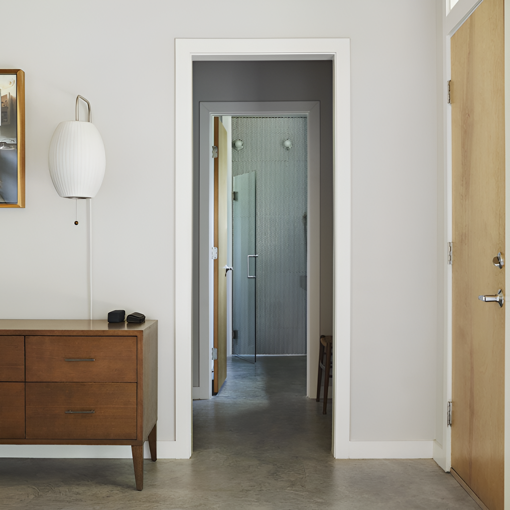Svingarm Rillet Væglampe - Minimalistisk