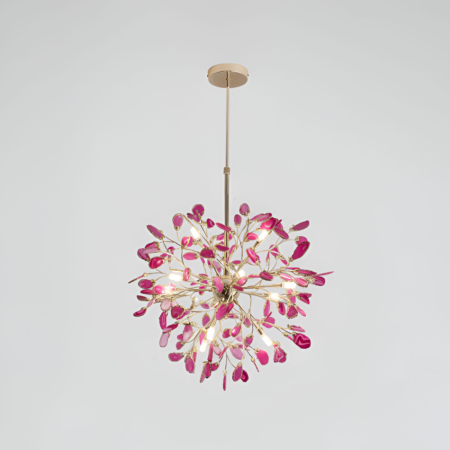 Botanisk Dekorativ Lysekrone - Justerbar