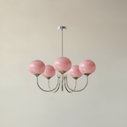 Mid Century Globe Lysekrone - Flere Lyskilder