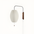 Svingarm Rillet Væglampe - Minimalistisk