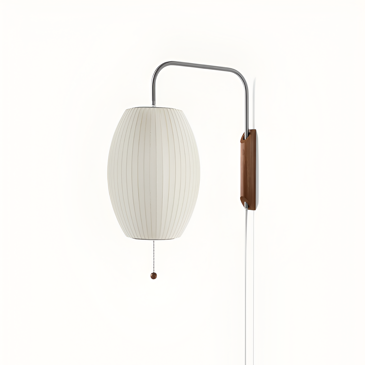 Svingarm Rillet Væglampe - Minimalistisk