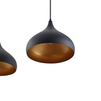 Minimalistisk Industriel Triple Pendelampe - Justerbar