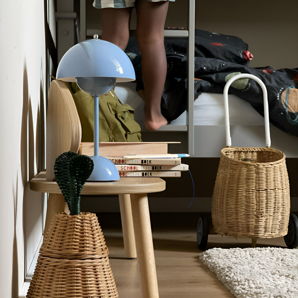 Minimalistisk Bærbar Bordlampe - Dæmpbar