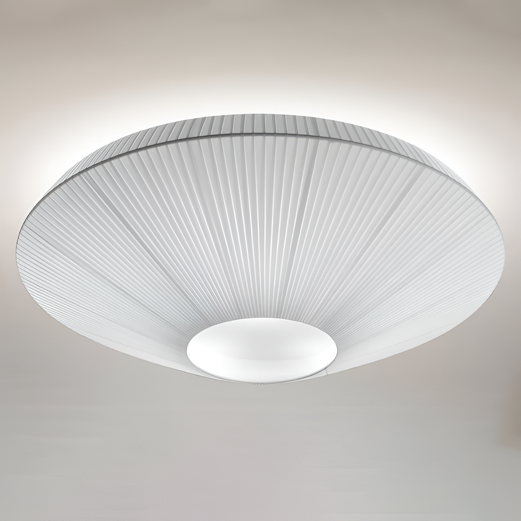 Plisseret Minimalistisk Loftlampe - Dæmpbar