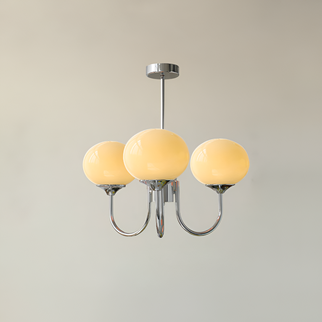 Mid Century Globe Lysekrone - Flere Lyskilder