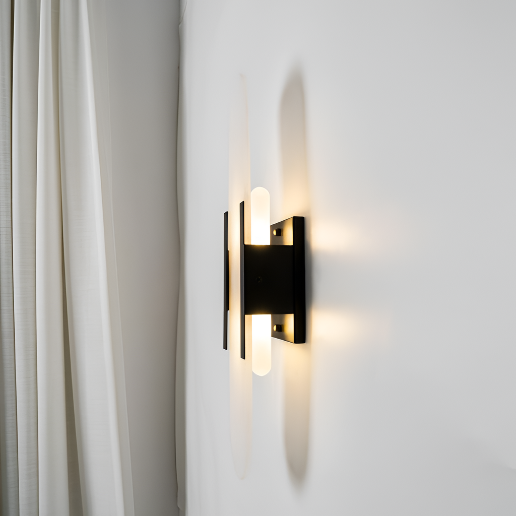 Mat Minimalistisk Væglampe - Dæmpbart Accentlys