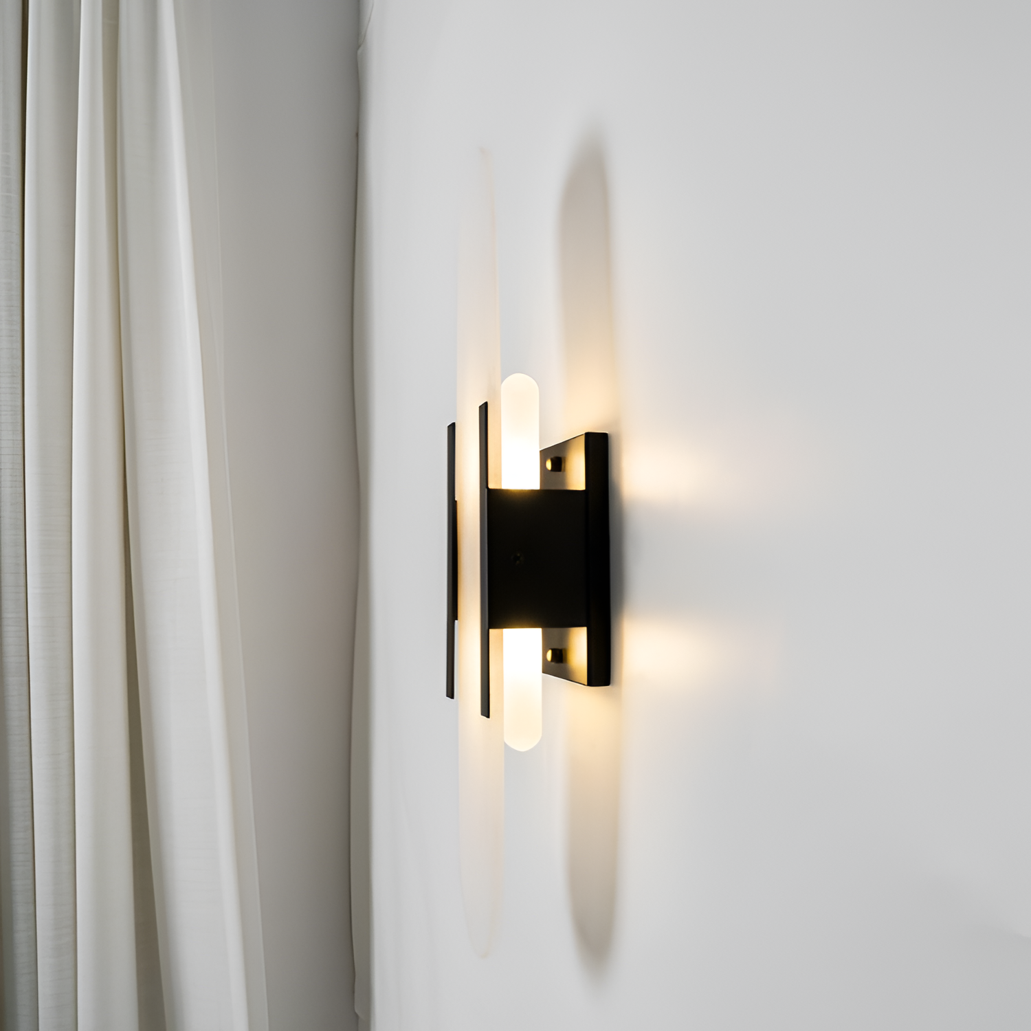 Mat Minimalistisk Væglampe - Dæmpbart Accentlys