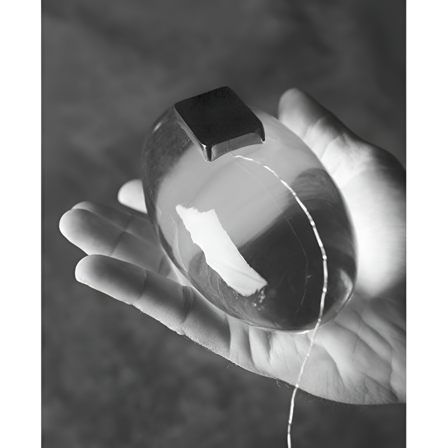 Oval Glasprojektion Projektor - Dekorativ Accent