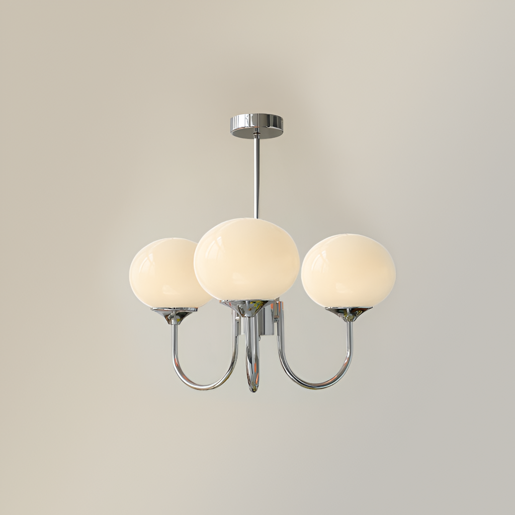 Mid Century Globe Lysekrone - Flere Lyskilder