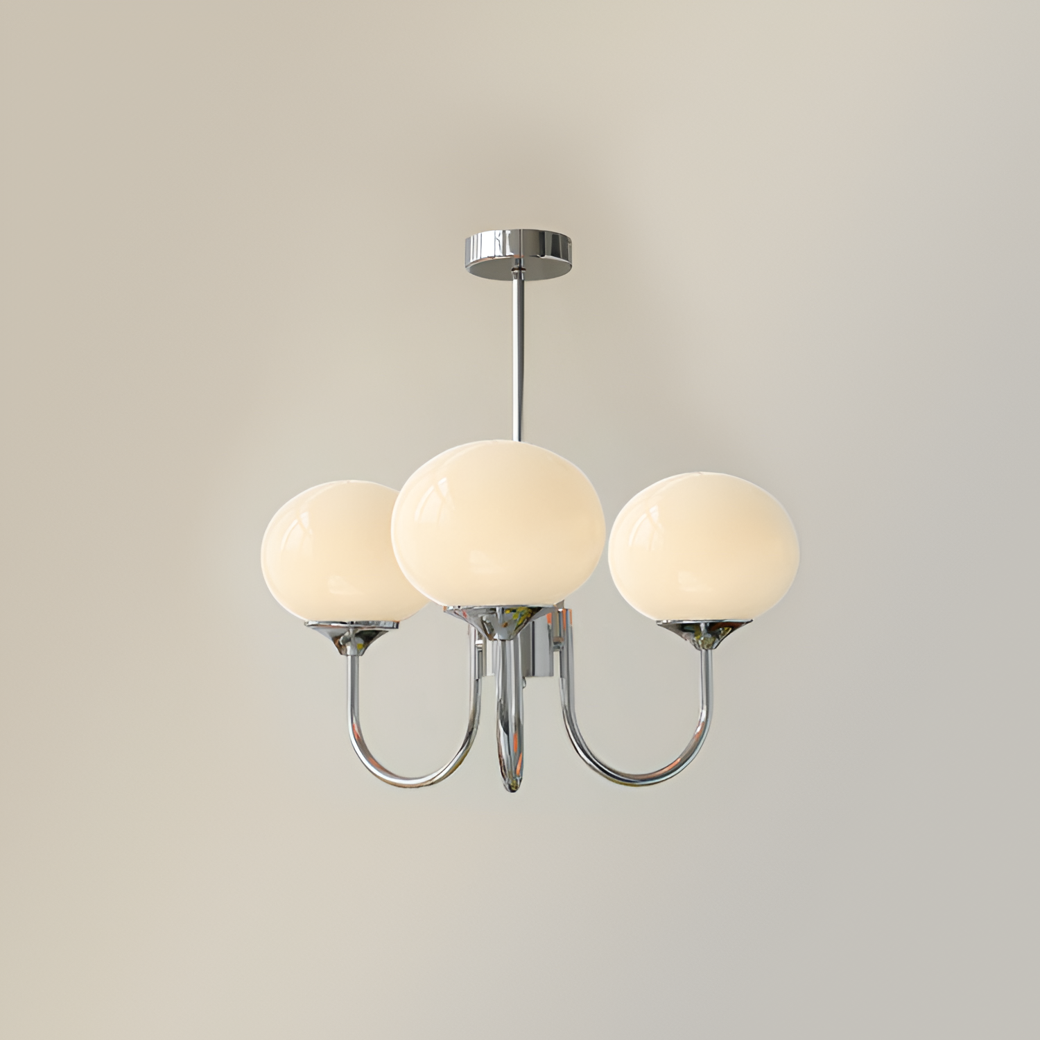 Mid Century Globe Lysekrone - Flere Lyskilder