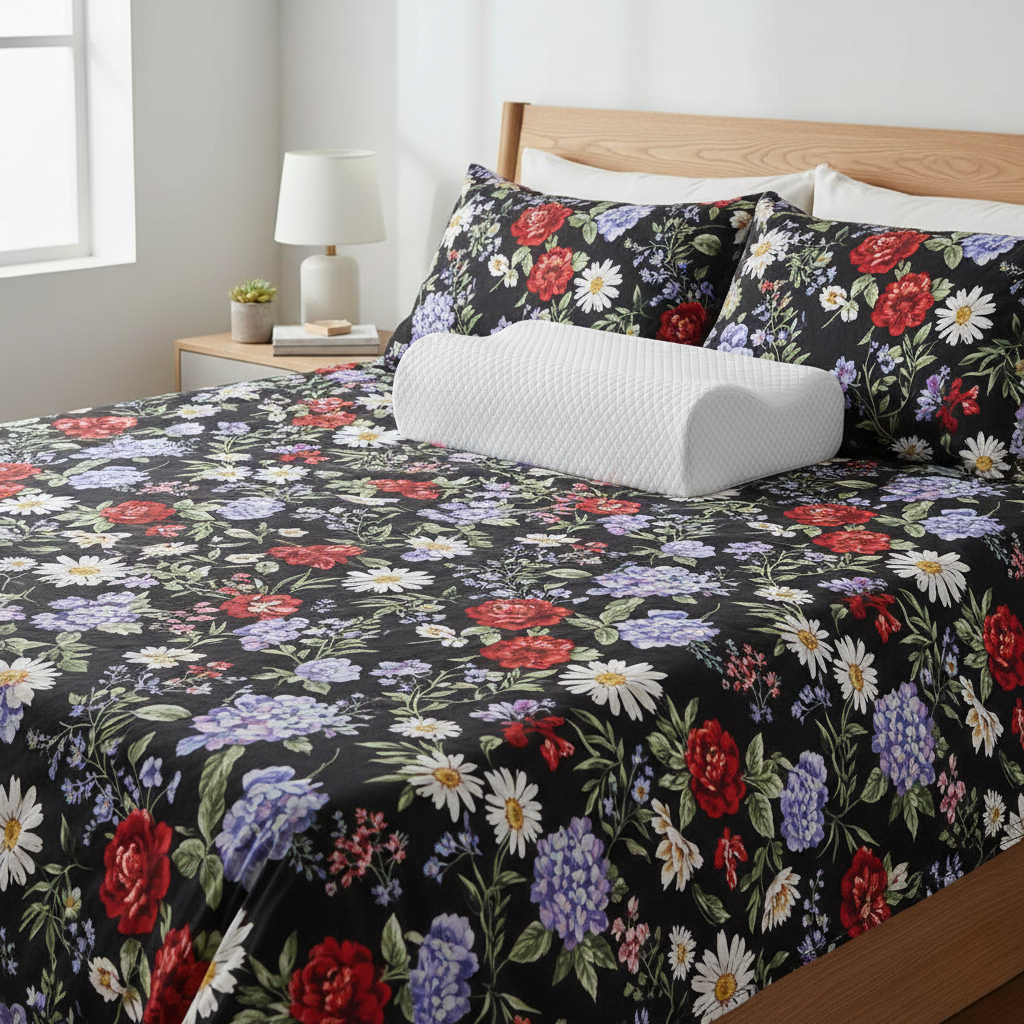 Pude med memory foam | Cloud Comfort-stof