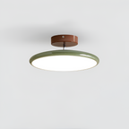 Minimalistisk Loftslampe med Disk-design - Kan dæmpes