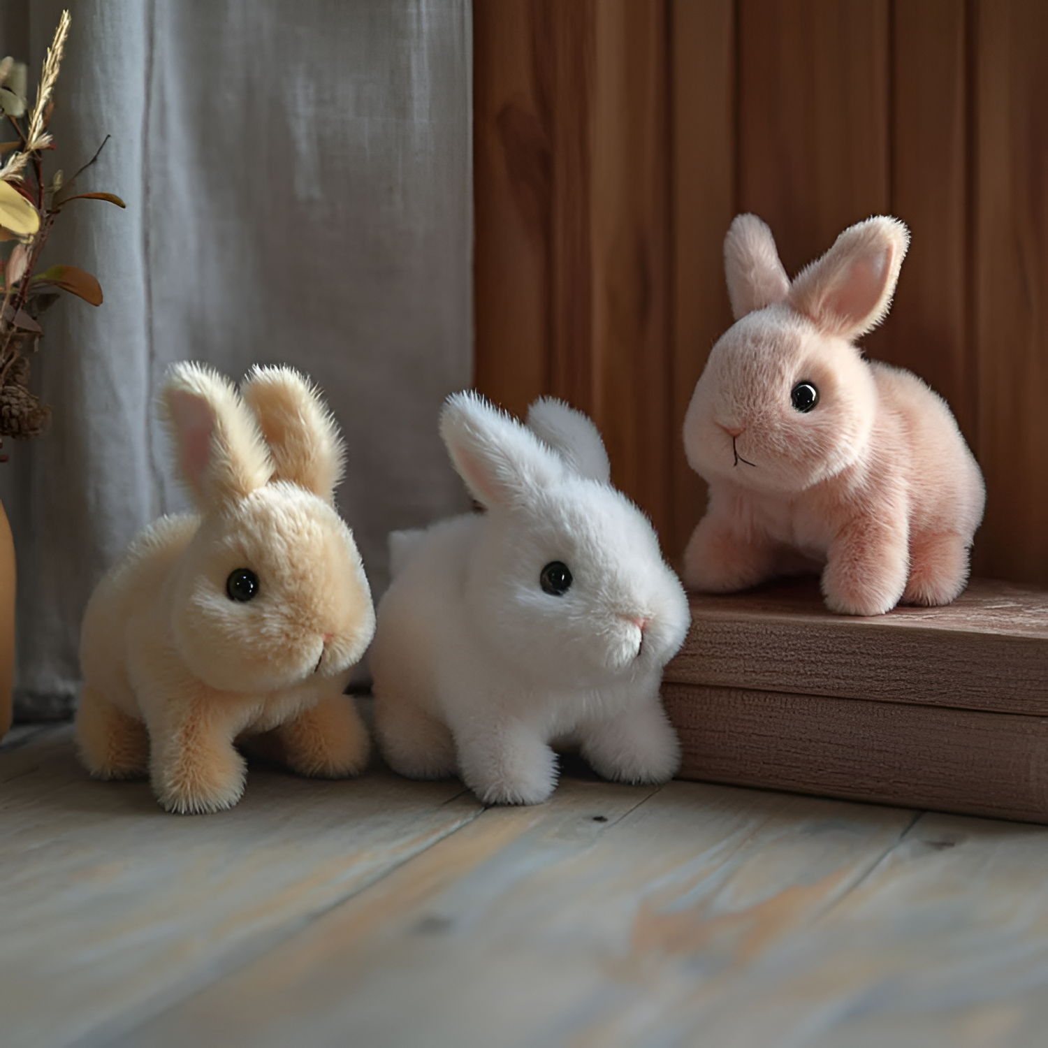 BunnyLoom Interaktiv Hoppende Kanin - Bamselegetøj til Børn