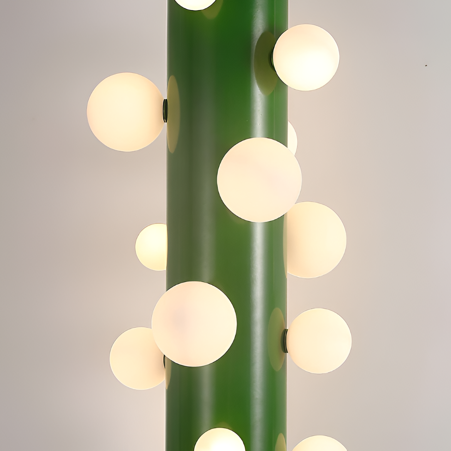 Minimalistisk Cylindrisk Gulvlampe - Multi-Lys