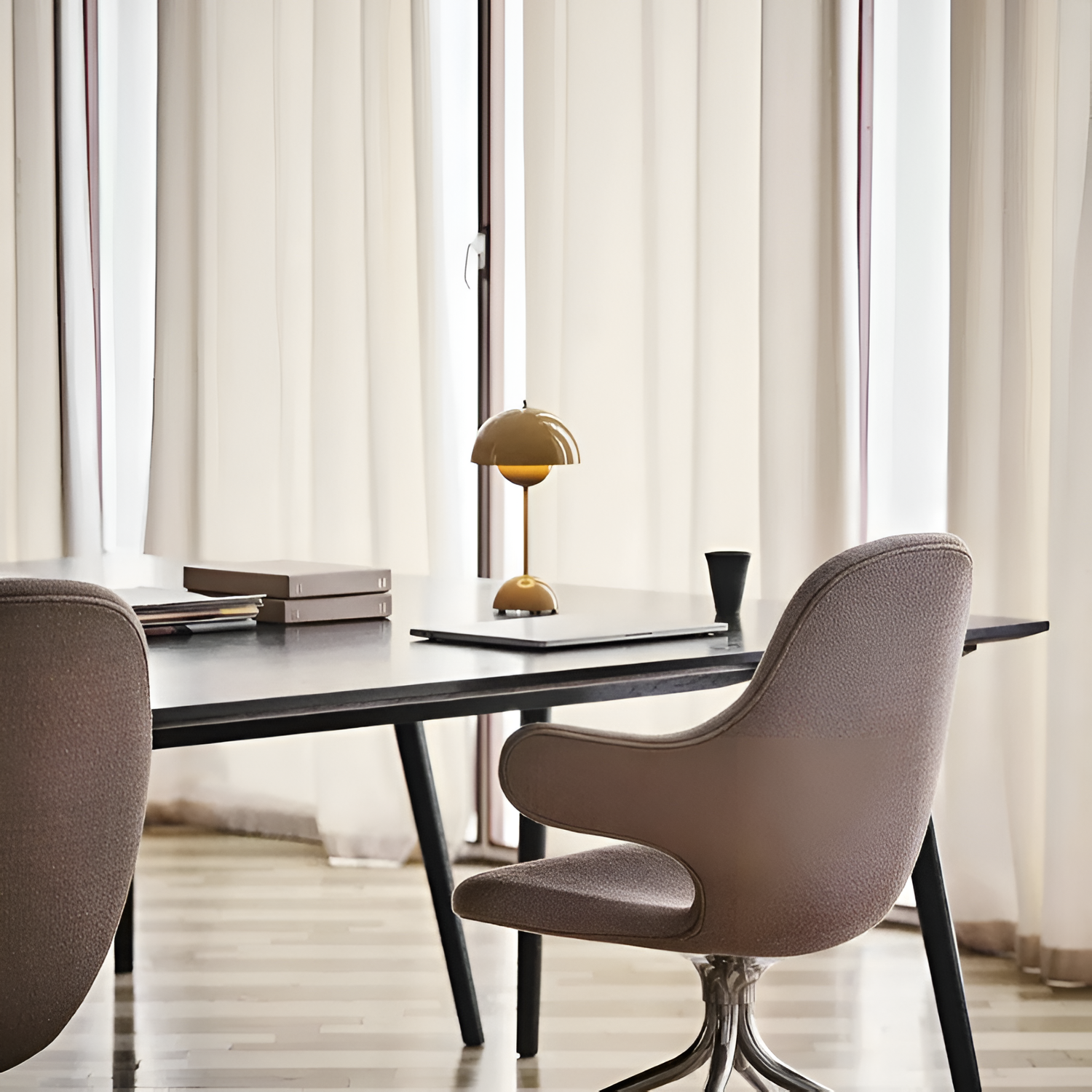 Minimalistisk Retro Kuppel Bordlampe - Ledningsfri