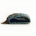 Bohemisk Frynser Chevron - Strikket Plaid