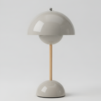 Mushroom Bordlampe - Portabel LED Dæmpbar Skrivebordslampe