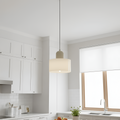 Nordisk pendel i cirkulært glas – Bauhaus