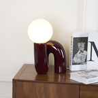 Moderne Skulpturel Bordlampe -  Minimalistisk