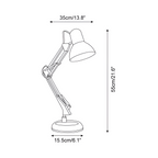 Flerleddet Industriel Skrivebordslampe - Justerbar