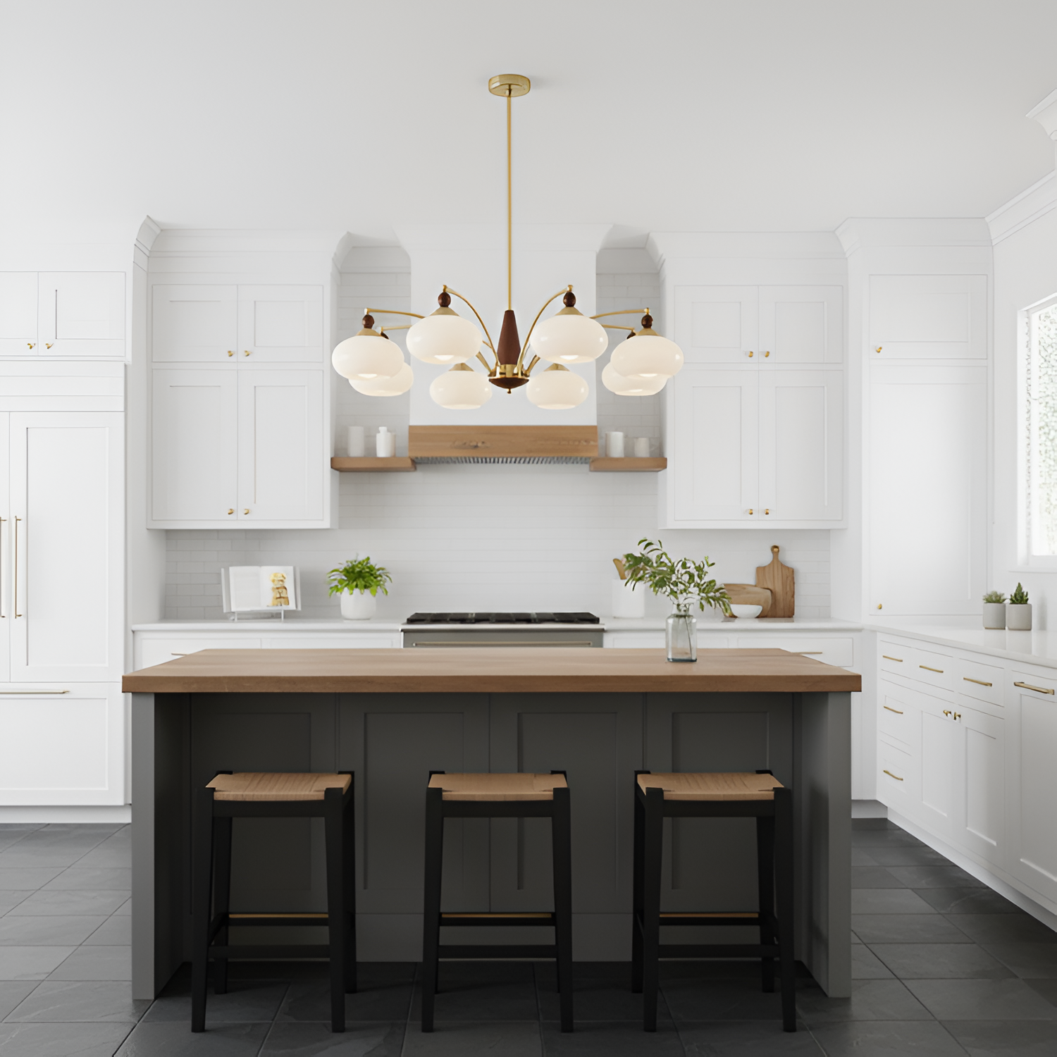 Klode Lysekrone - Moderne
