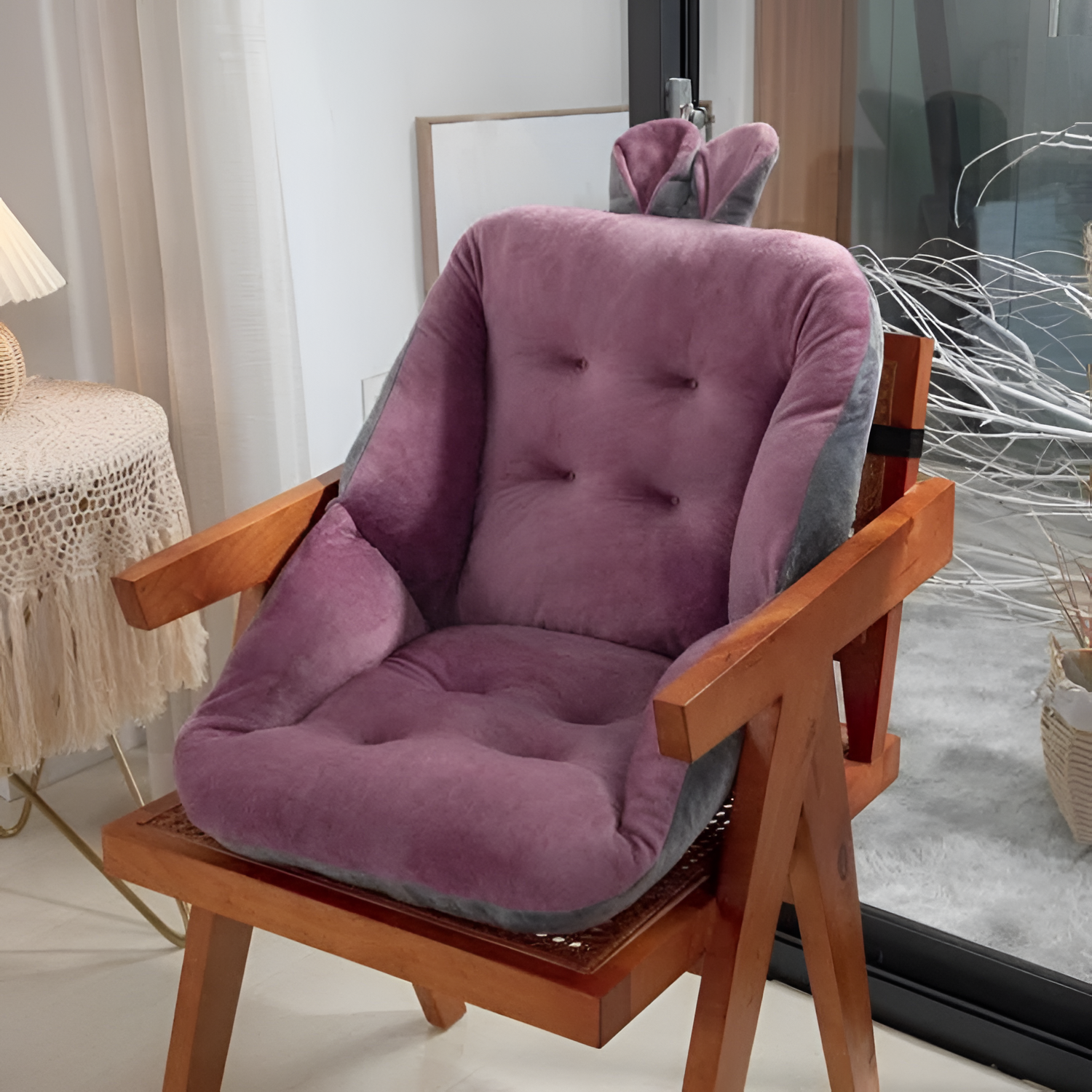 Sædehynde i memory foam – støtte til kontorstole