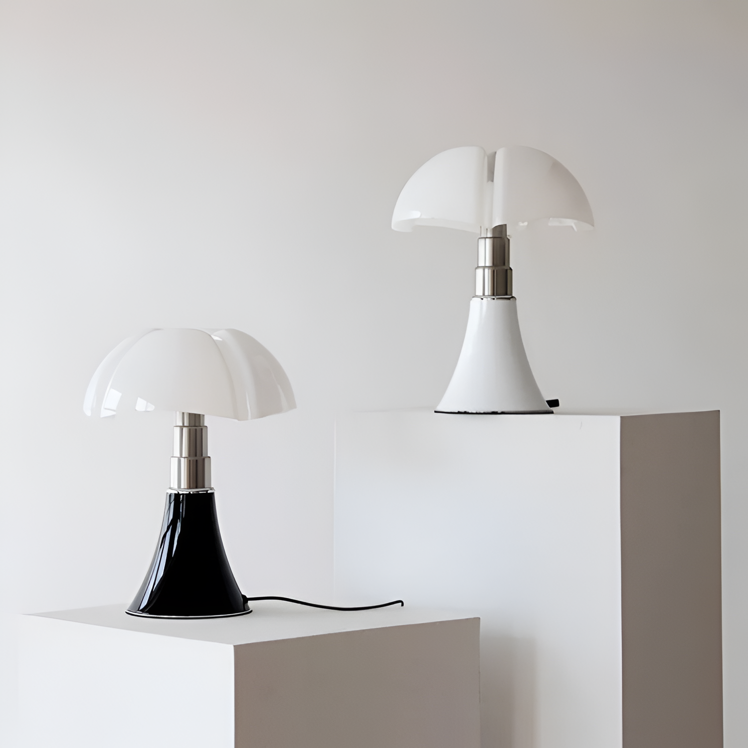 Moderne paddehat bordlampe - Soveværelse og Kontor