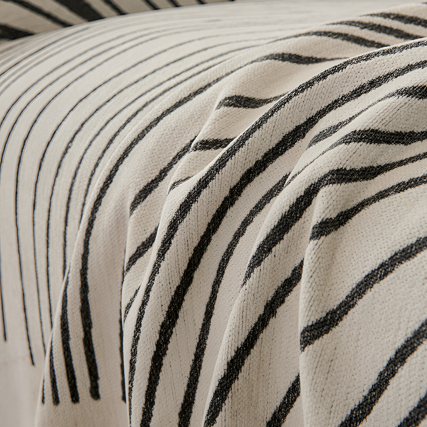 Abstract Vævet Sofa Tæppe - Stribet