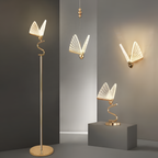 Minimalistisk Lampe I Sommerfugleform – Moderne