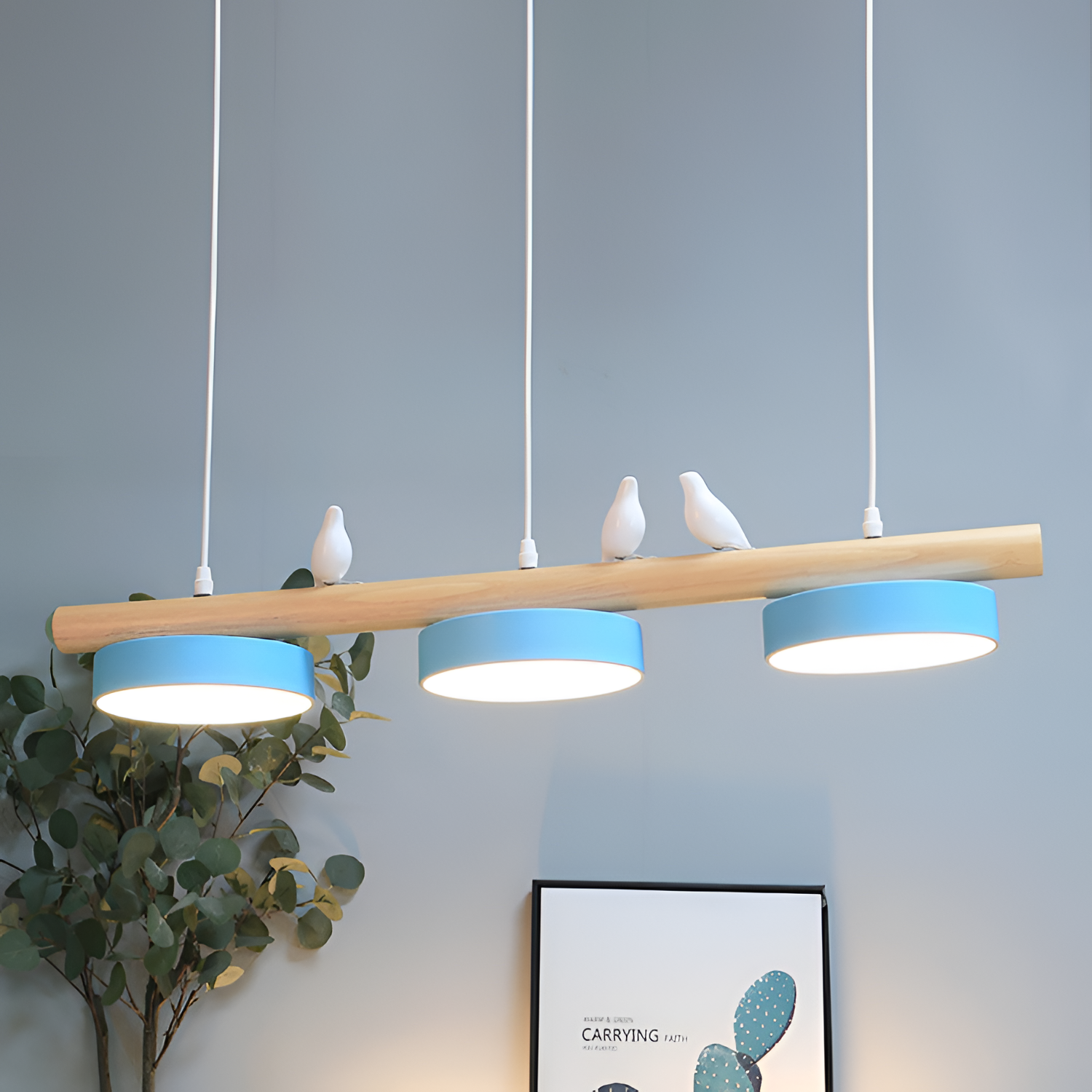 Nordisk Fuglependel - Minimalistisk