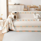 Geometrisk Sofa tæppe med Tekstureret - Boho