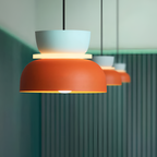 Moderne Pendellampe - Farverig Geometrisk Hængelampe