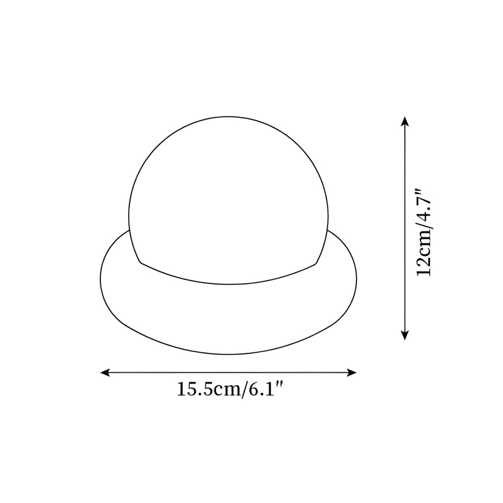 Skulpturel Travertin Bordlampe - Minimalistisk