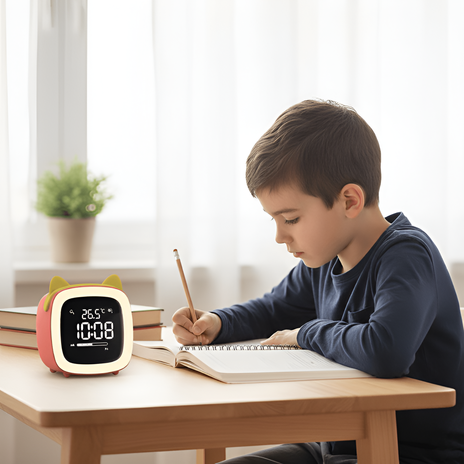 Digital Minimalistisk Bordur – Genopladeligt