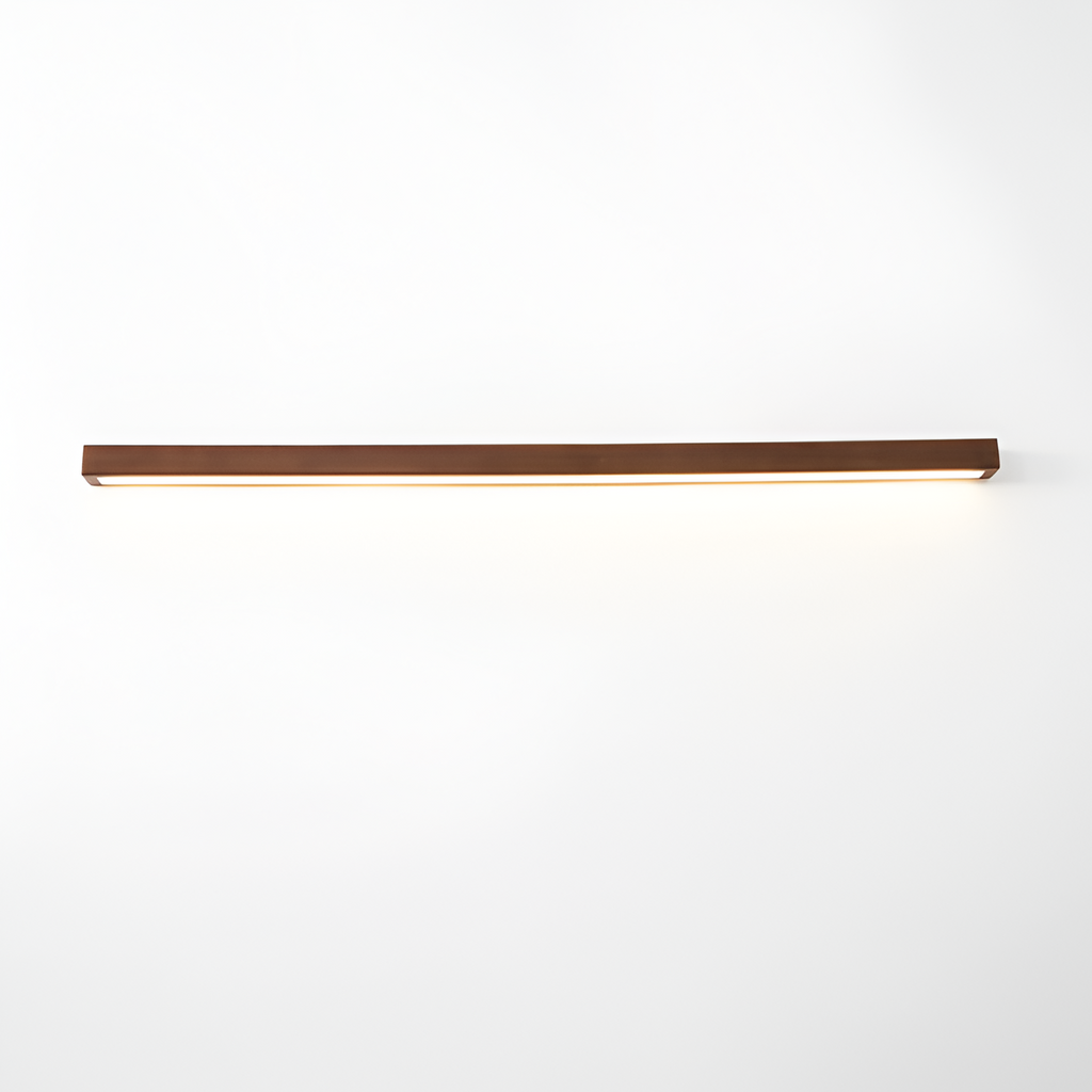 Lineær Træ Geometrisk Væglampe - Minimalistisk