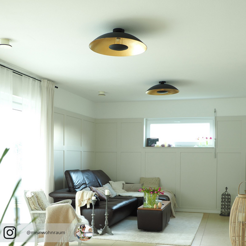 Minimalistisk Abstrakt Loftlampe - Rund