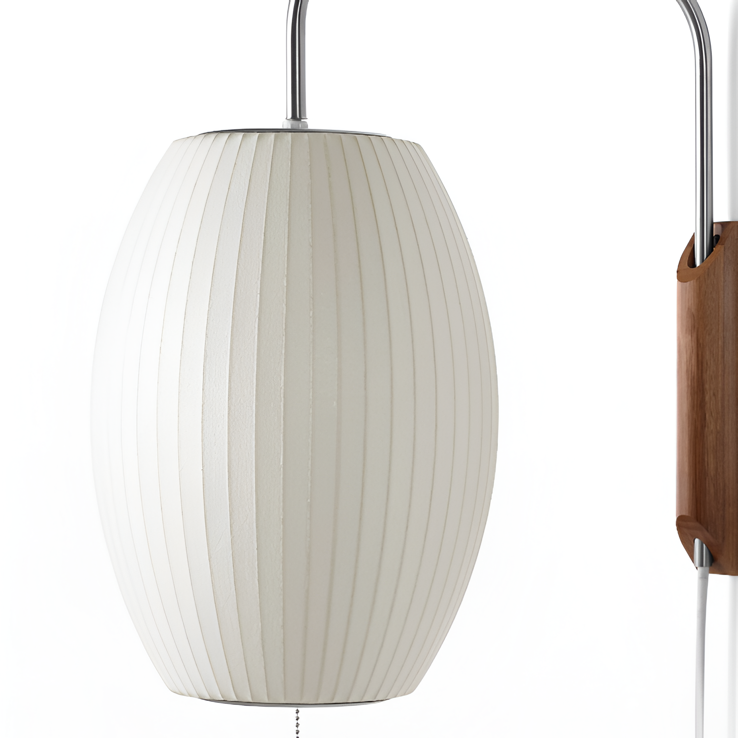 Svingarm Rillet Væglampe - Minimalistisk