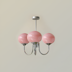 Mid Century Globe Lysekrone - Flere Lyskilder