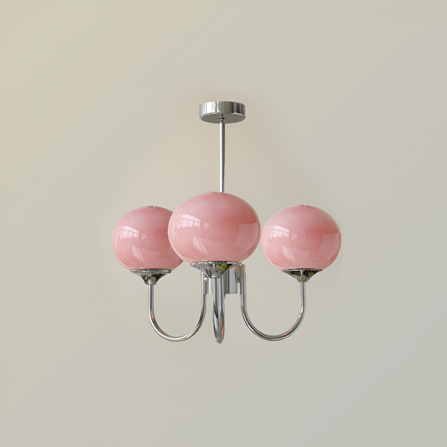 Mid Century Globe Lysekrone - Flere Lyskilder