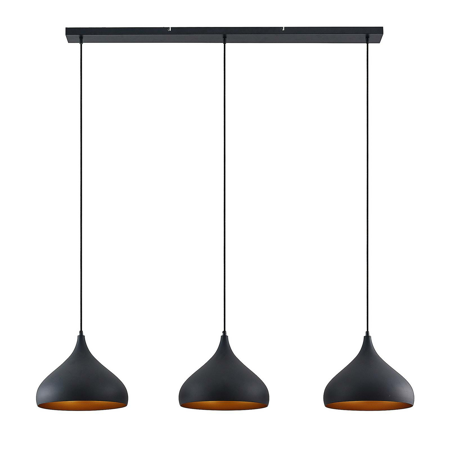 Minimalistisk Industriel Triple Pendelampe - Justerbar