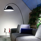 Minimalistisk Buet Gulvlampe - Justerbart Metal Arbejdslys