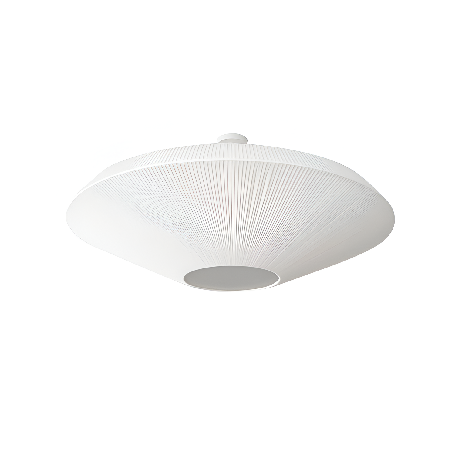 Plisseret Minimalistisk Loftlampe - Dæmpbar