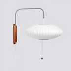 Svingarm Rillet Væglampe - Minimalistisk