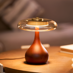 Mid-Century Mushroom Bordlampe - Dæmpbar