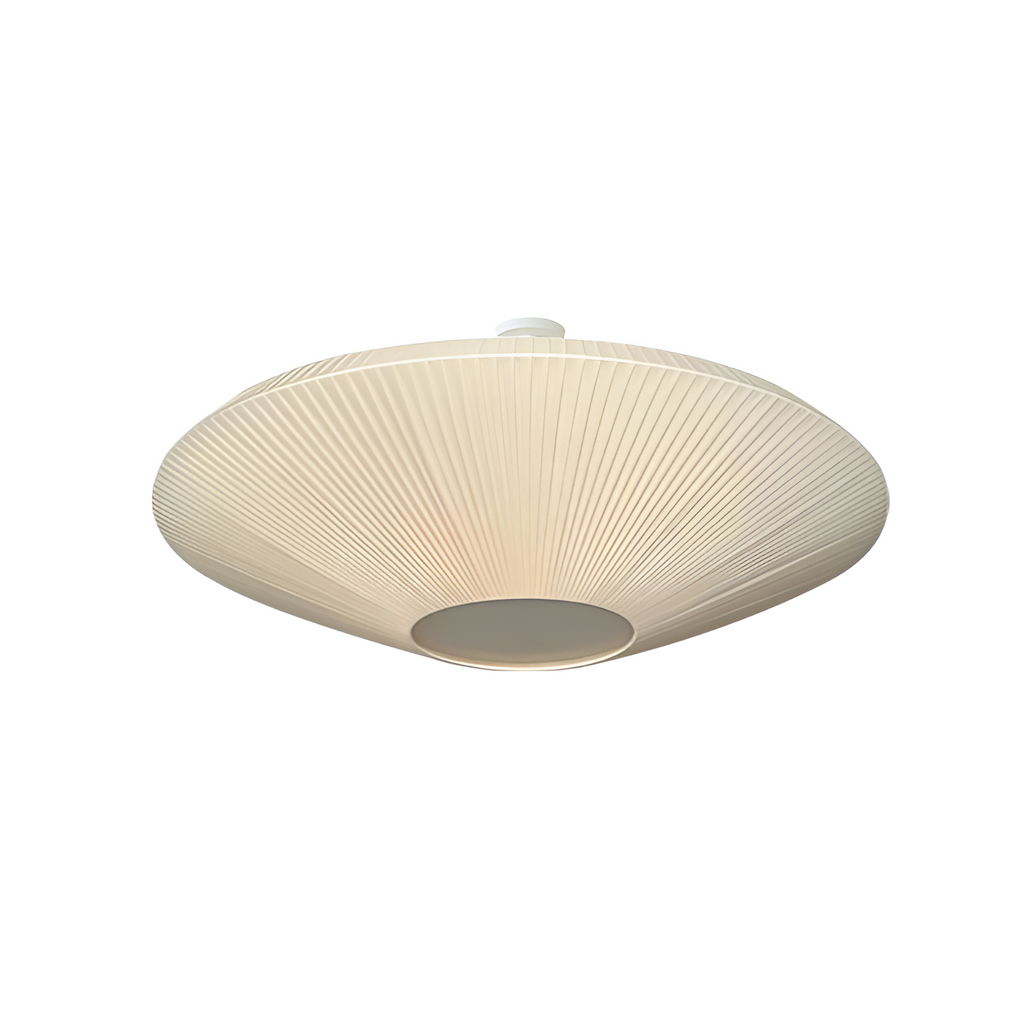 Plisseret Minimalistisk Loftlampe - Dæmpbar