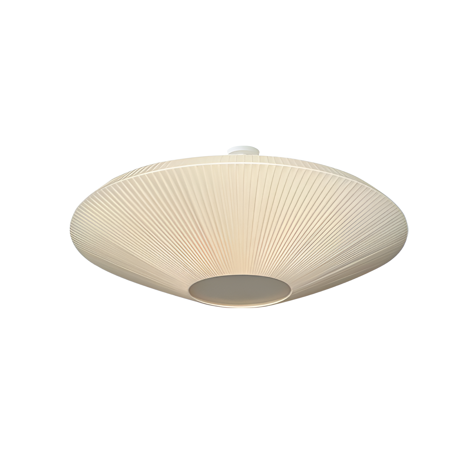 Plisseret Minimalistisk Loftlampe - Dæmpbar