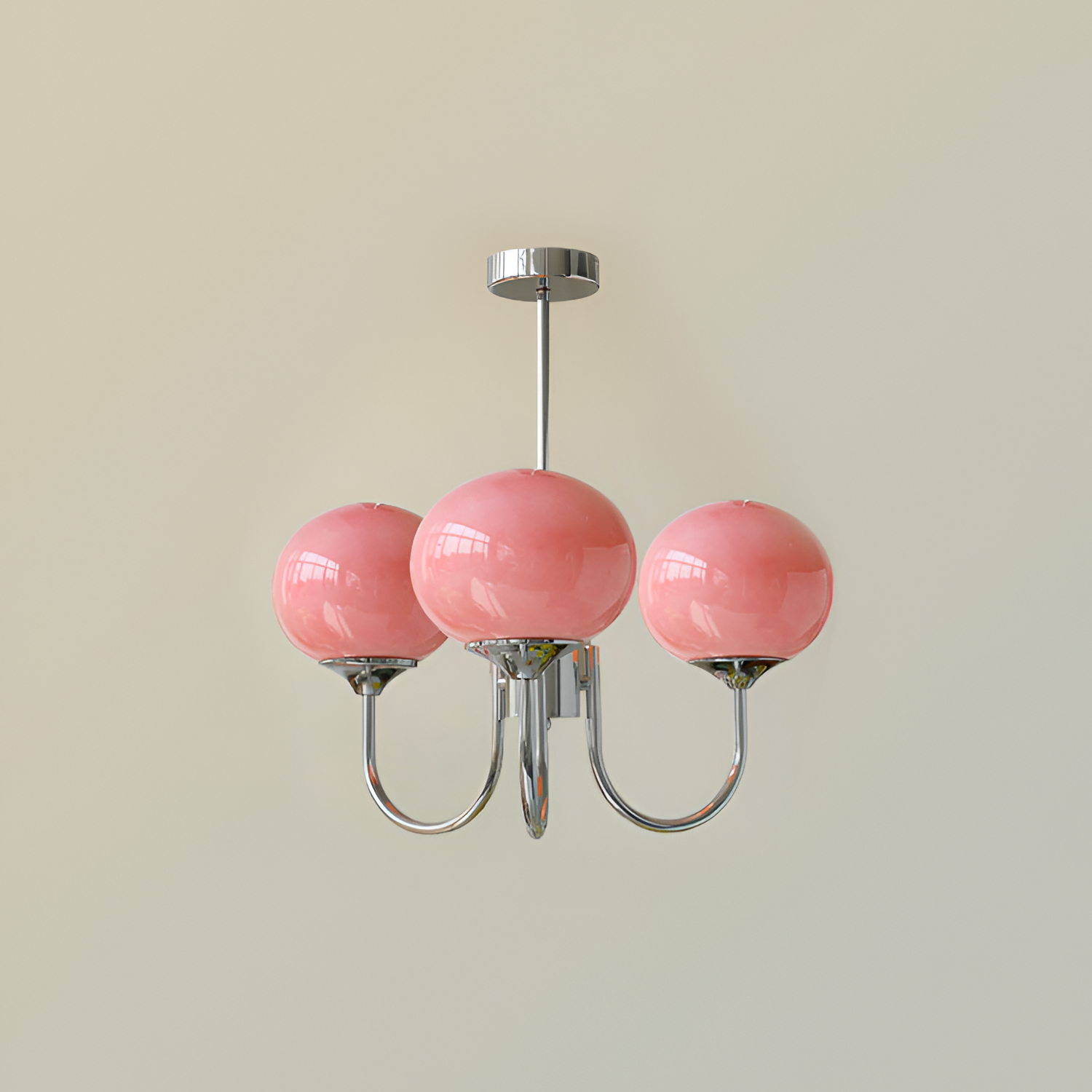 Mid Century Globe Lysekrone - Flere Lyskilder
