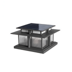 Zen-stil Solcellelampe til Søjle - Minimalistisk