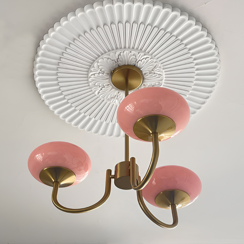 Mid Century Globe Lysekrone - Flere Lyskilder